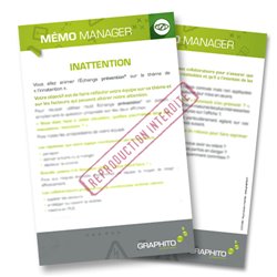 Mémo manager - Inattention